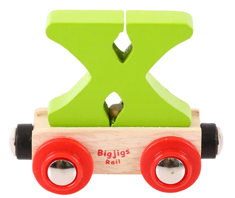 Bigjigs Train Letter X
