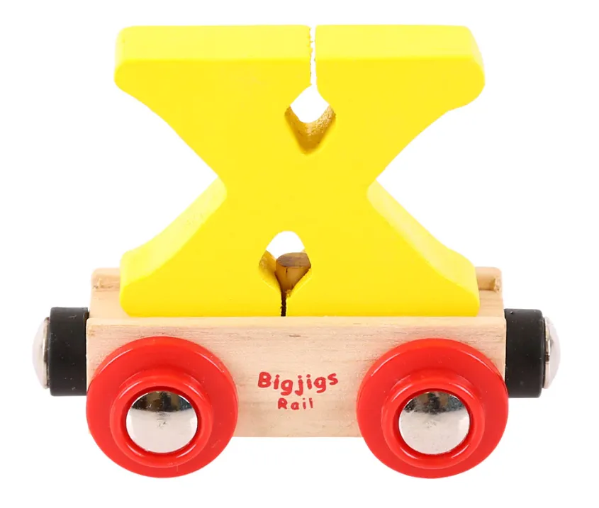 Bigjigs Train Letter X