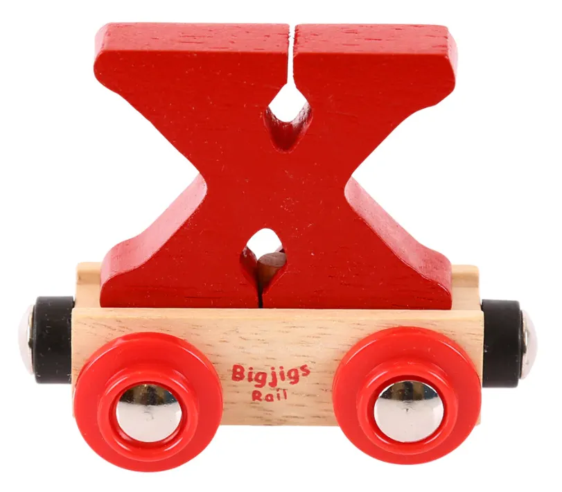Bigjigs Train Letter X