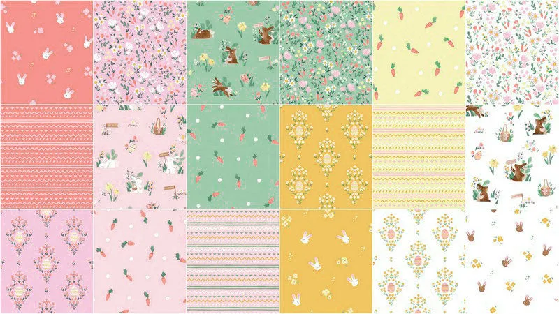 Easter Egg Hunt Fat Quarter Bundle