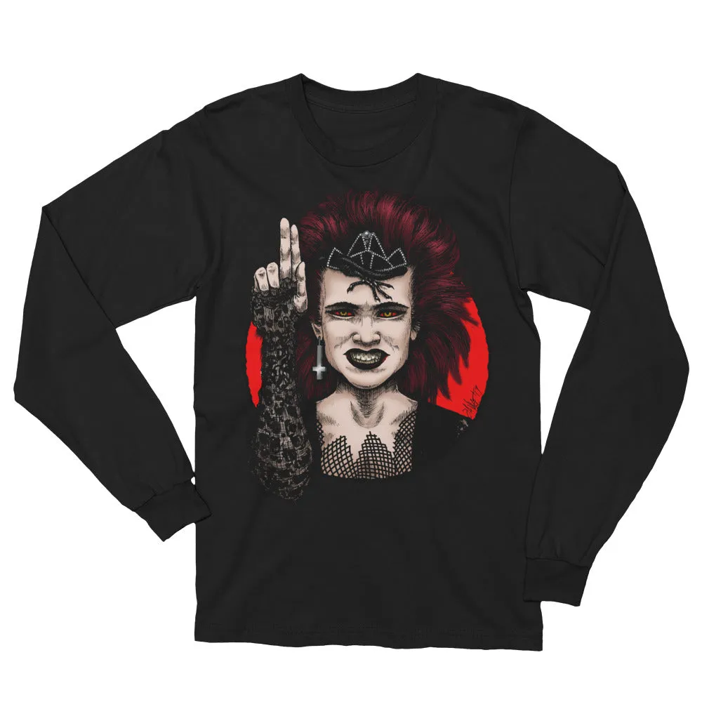 Halloween Saints Series 2 - ALT - Angela Unisex Long Sleeve T-Shirt